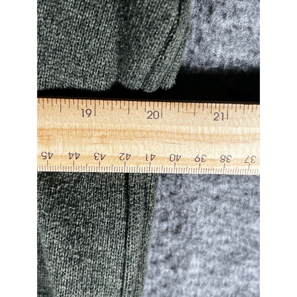 Marmot Mens Quarter Zip Fleece Pullover Olive Green Large L Heathered - Picture 6 of 9